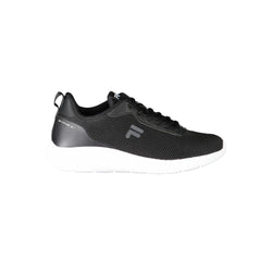 Black Polyester Women Sneaker Fila