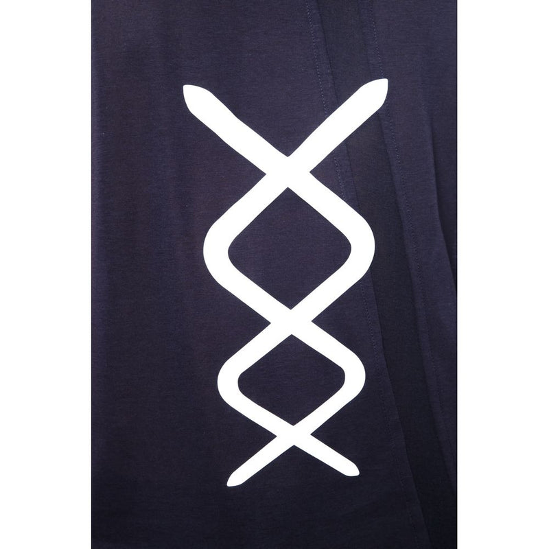Black Cotton Men Tank Top Nicolo Tonetto
