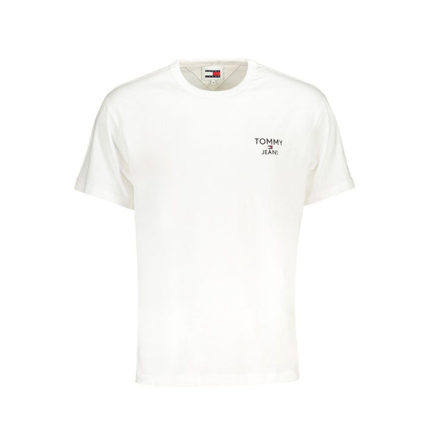 White Cotton T-Shirt Tommy Hilfiger