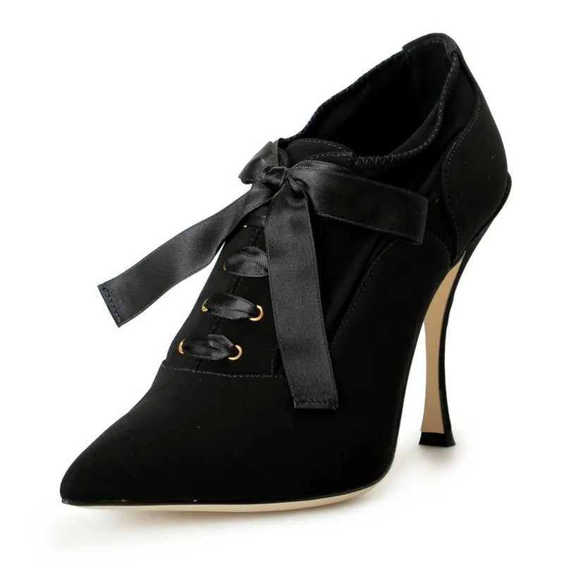 Black Viscose Pump Dolce & Gabbana