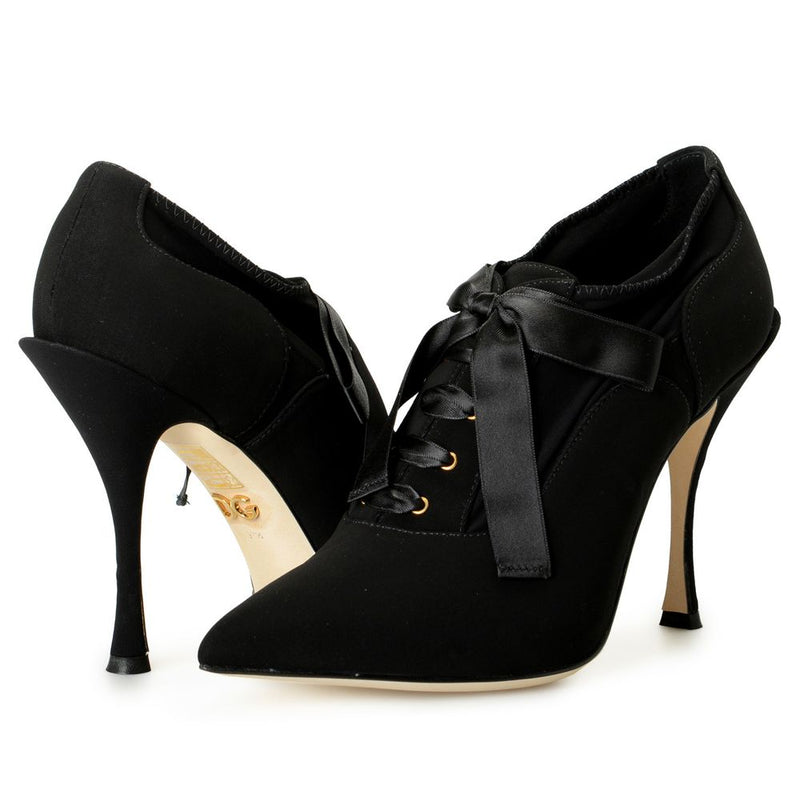 Black Viscose Pump Dolce & Gabbana