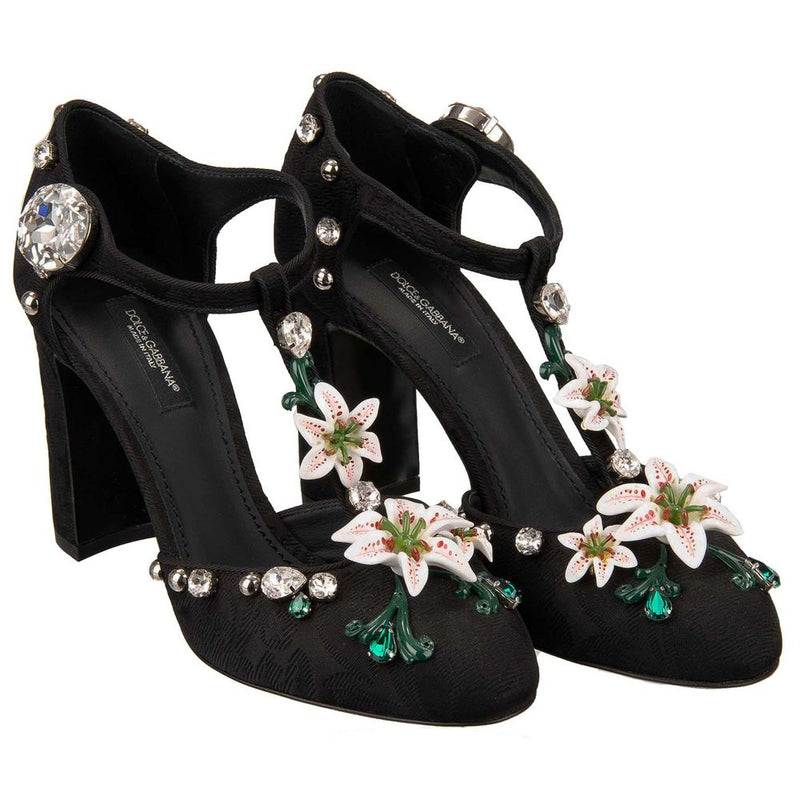 Black Viscose Pump Dolce & Gabbana