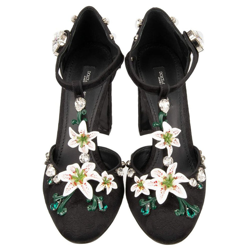 Black Viscose Pump Dolce & Gabbana