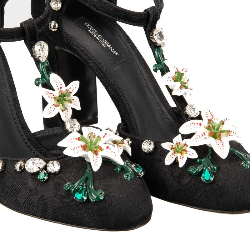 Black Viscose Pump Dolce & Gabbana