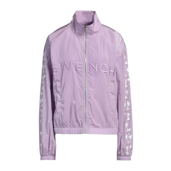 Purple Nylon Jackets & Coat Givenchy