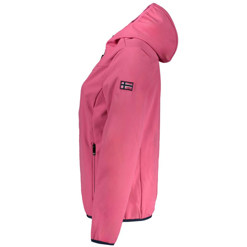 Pink Polyester Women Jacket Norway 1963