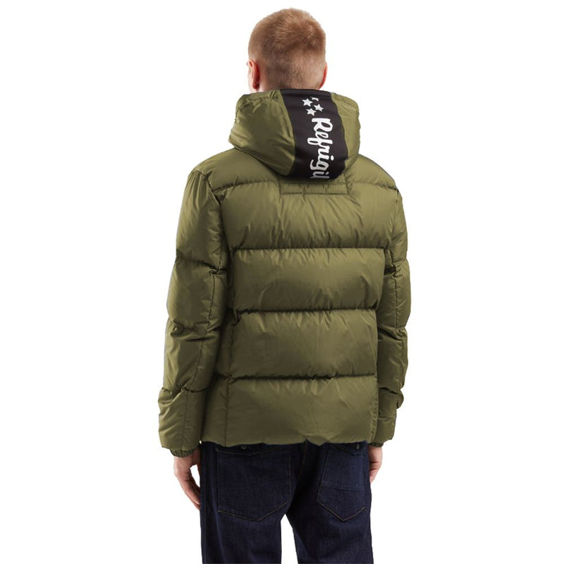 Green Nylon Jacket Refrigiwear