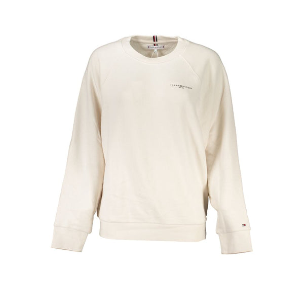 Beige Cotton Sweater Tommy Hilfiger