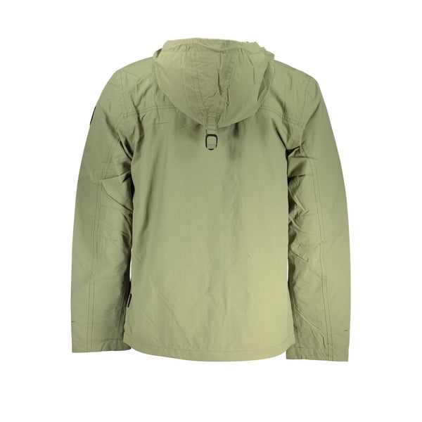 Green Polyester Jacket Napapijri