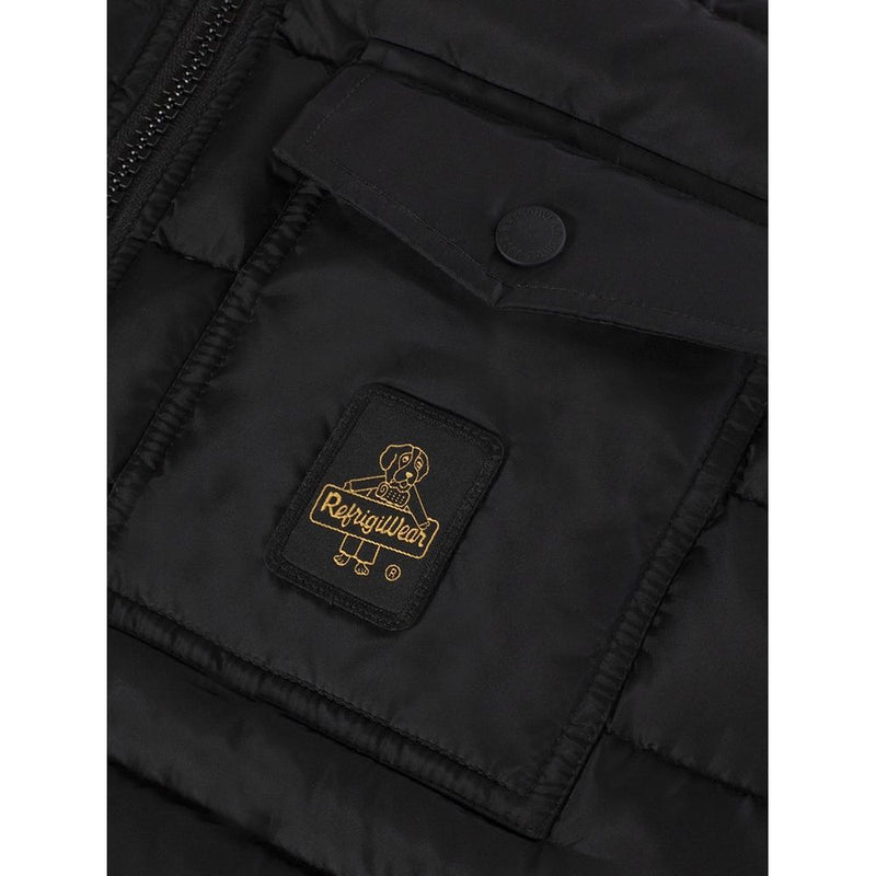 Black Nylon Jacket Refrigiwear