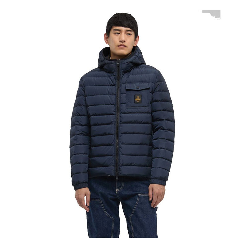 Blue Nylon Jacket Refrigiwear