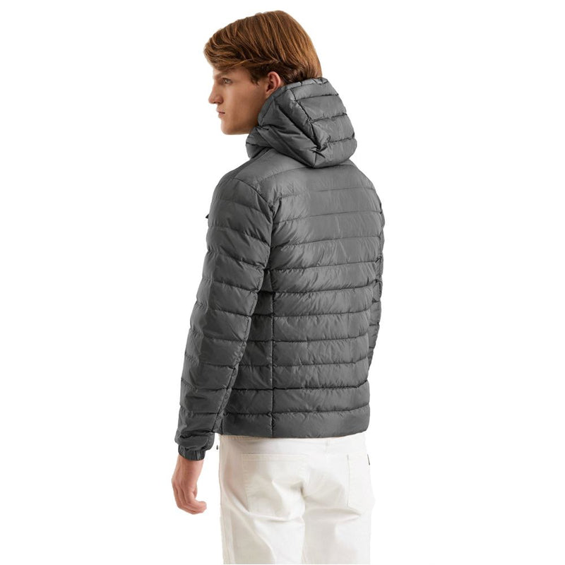 Gray Nylon Jacket Refrigiwear