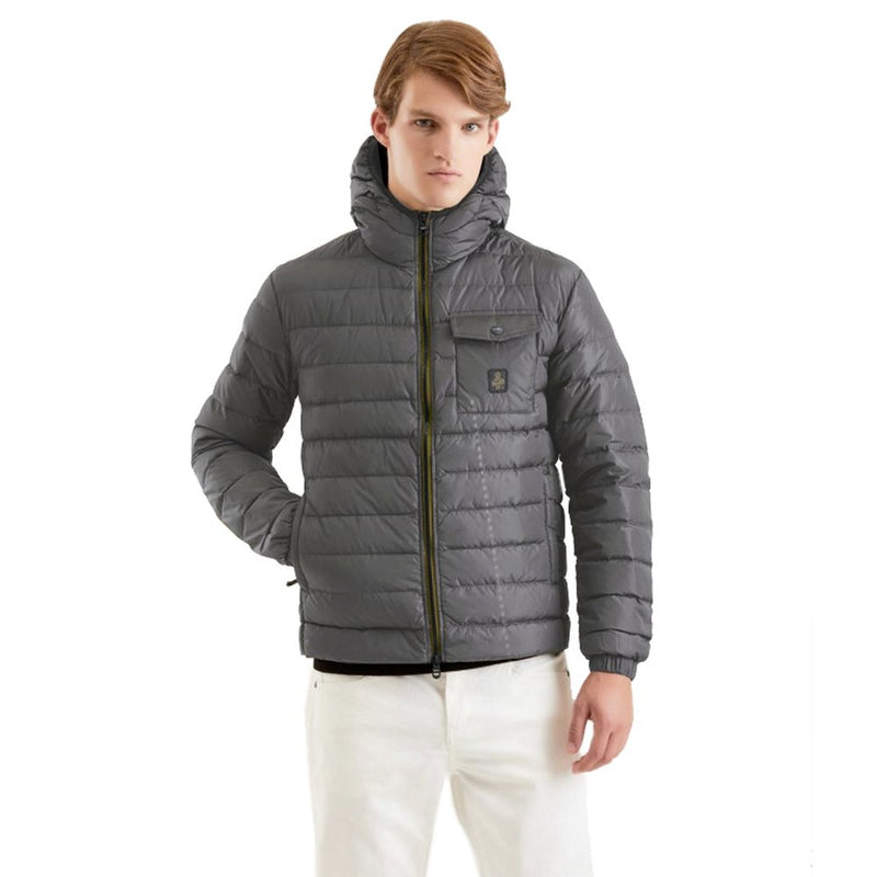 Gray Nylon Jacket Refrigiwear