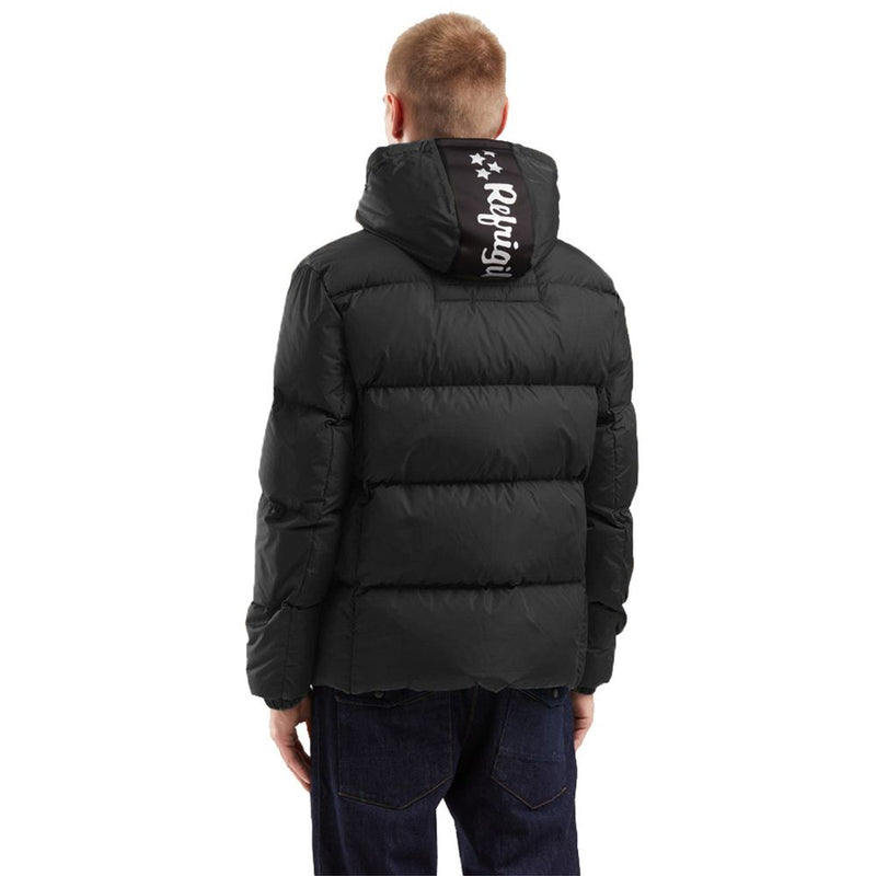 Black Nylon Jacket Refrigiwear