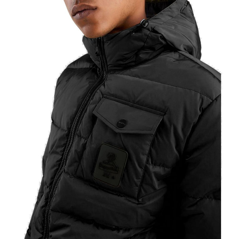 Black Nylon Jacket Refrigiwear