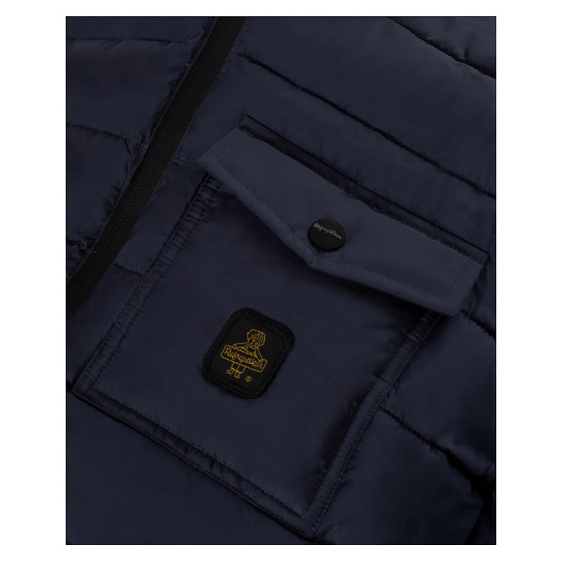 Blue Nylon Jacket Refrigiwear