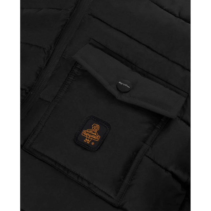 Black Nylon Jacket Refrigiwear