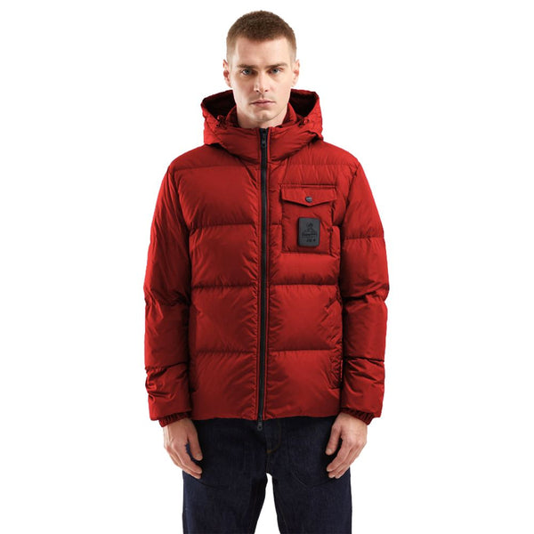 Red Nylon Jacket Refrigiwear