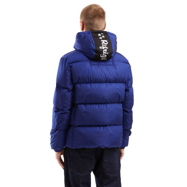 Blue Nylon Jacket Refrigiwear