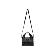 Black Leather Crossbody Bag Off-White