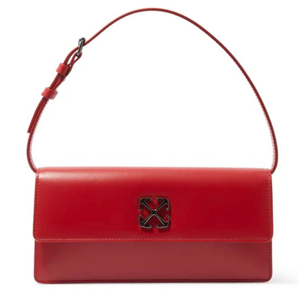 Red Leather Handbag Off-White