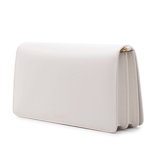 White Leather Crossbody Bag Off-White