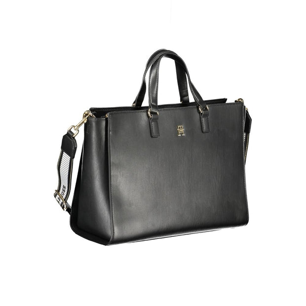 Black Polyethylene Handbag Tommy Hilfiger