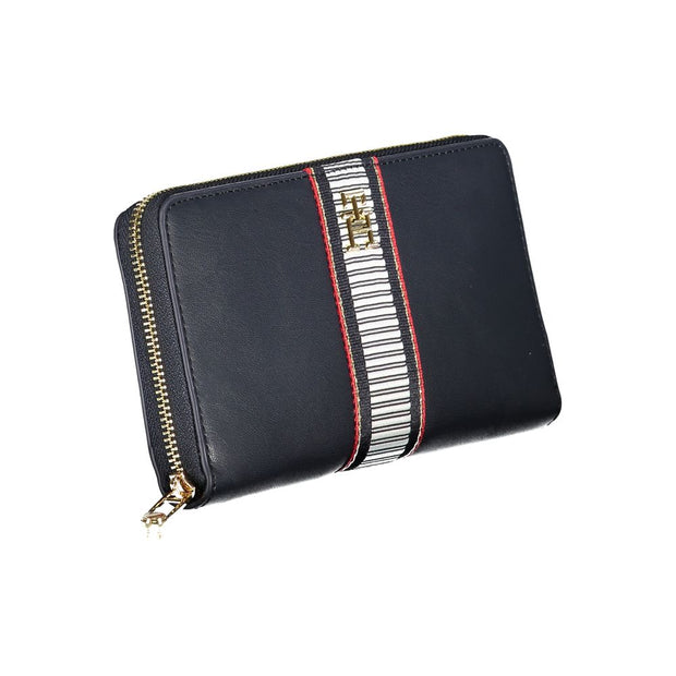 Blue Polyethylene Wallet Tommy Hilfiger