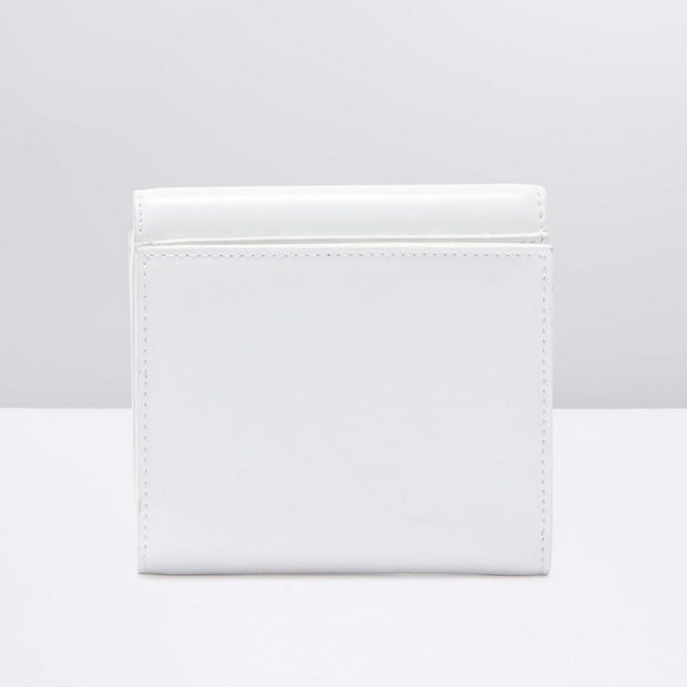 White Leather Wallet Off-White