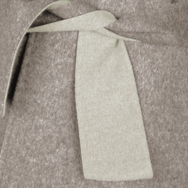 Beige Wool Vergine Jackets & Coat Made in Italy