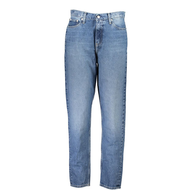 Blue Cotton Jeans & Pant Calvin Klein