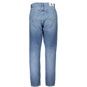 Blue Cotton Jeans & Pant Calvin Klein