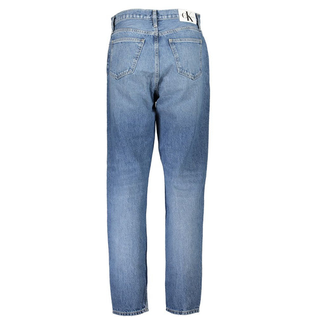 Blue Cotton Jeans & Pant Calvin Klein