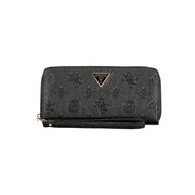 Black Polyethylene Wallet Guess Jeans