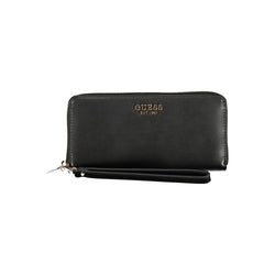 Black Polyethylene Wallet Guess Jeans