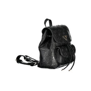 Black Polyethylene Backpack Guess Jeans