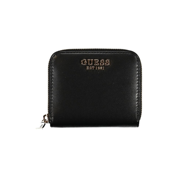 Black Polyethylene Wallet Guess Jeans