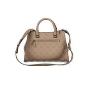 Beige Polyethylene Handbag Guess Jeans