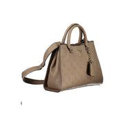 Beige Polyethylene Handbag Guess Jeans