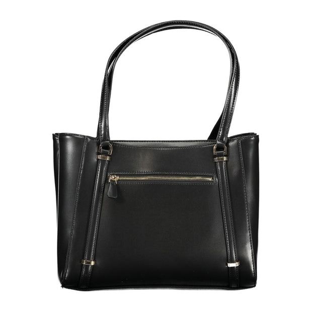 Black Polyethylene Handbag Guess Jeans