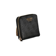 Black Polyethylene Wallet Guess Jeans