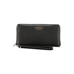 Black Polyethylene Wallet Guess Jeans