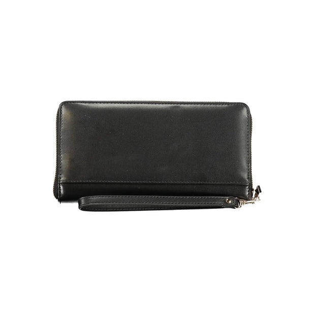 Black Polyethylene Wallet Guess Jeans