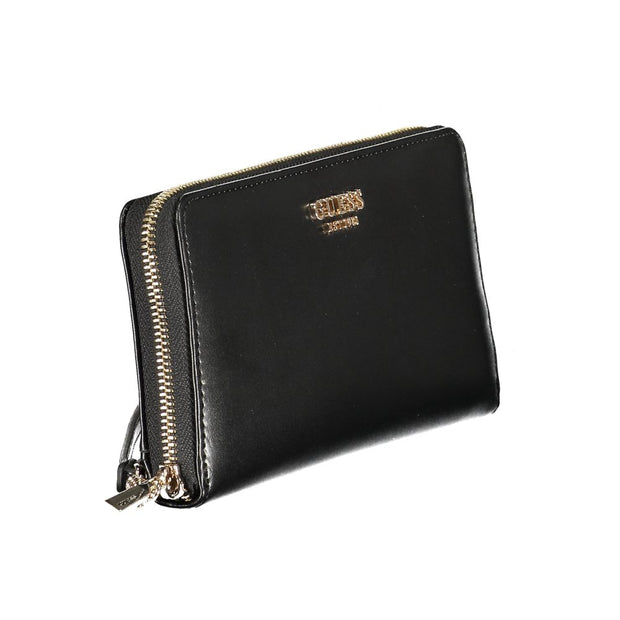 Black Polyethylene Wallet Guess Jeans