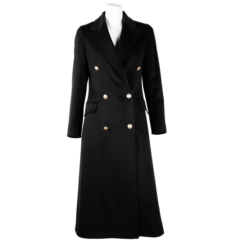 Black Cashmere Jackets & Coat Made in Italy