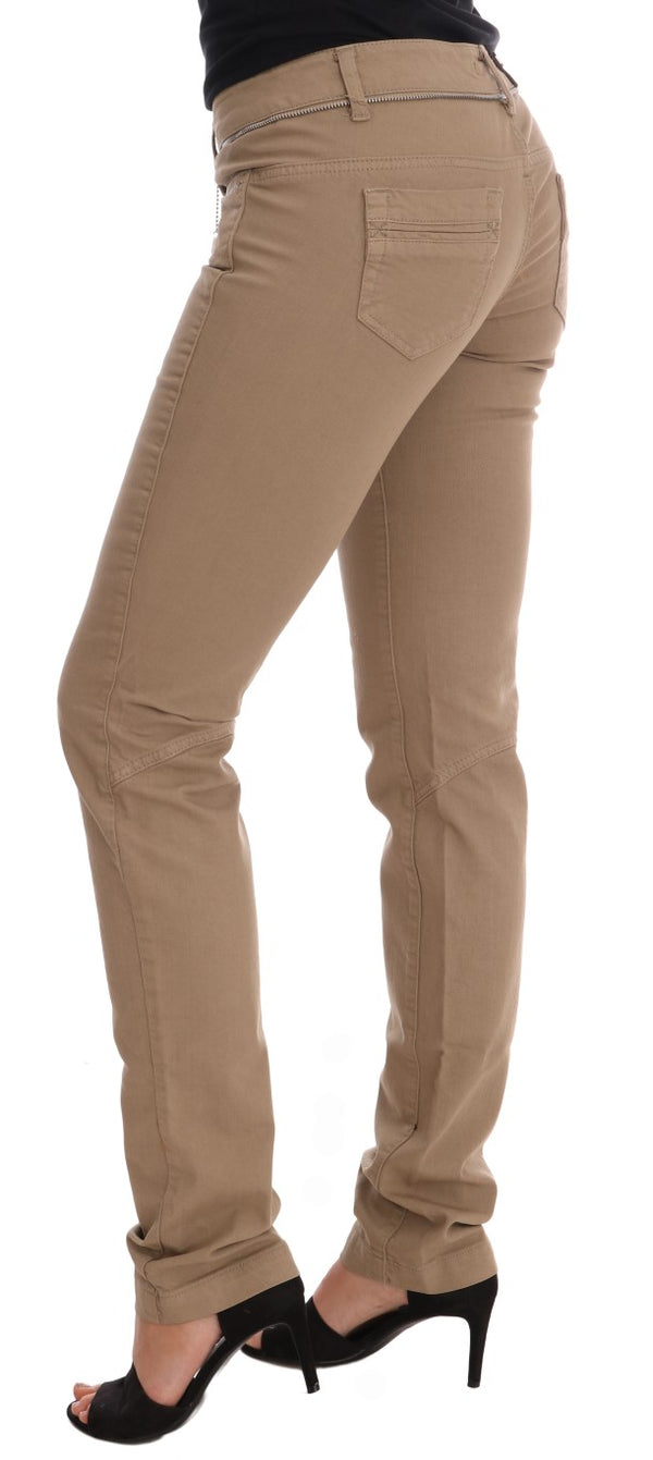 Beige Super Slim Fit Denim Delight Costume National