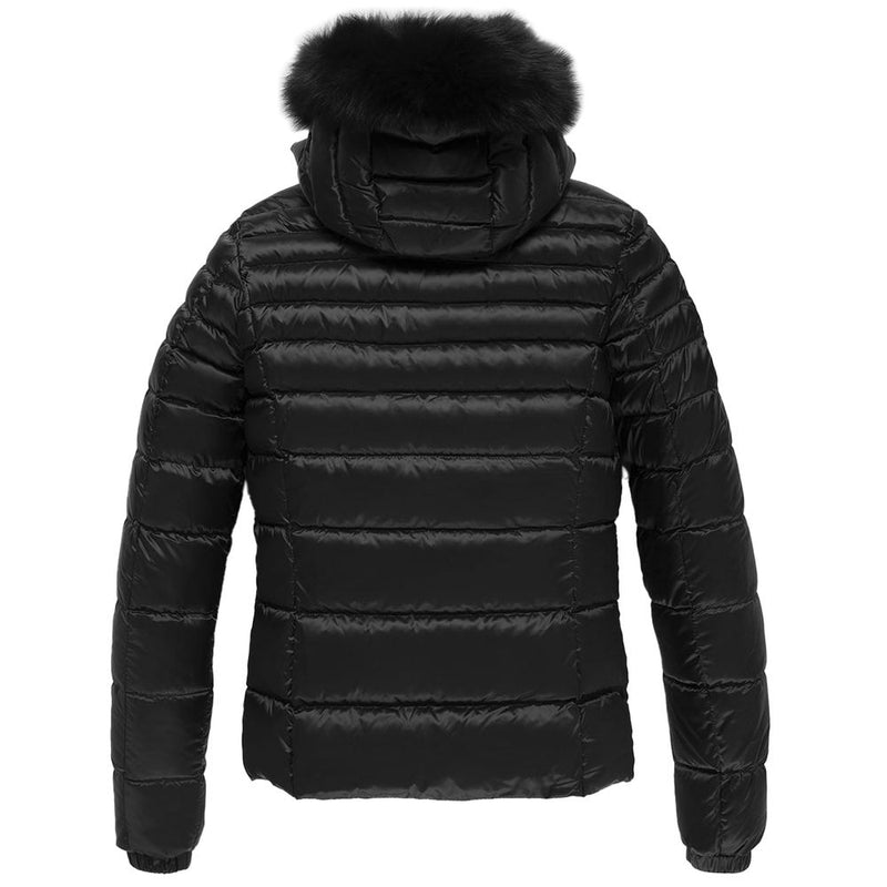 Black Nylon Jackets & Coat Refrigiwear