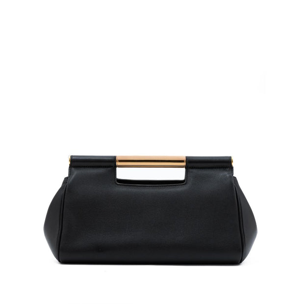 Black Leather Handbag Dolce & Gabbana