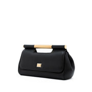 Black Leather Handbag Dolce & Gabbana