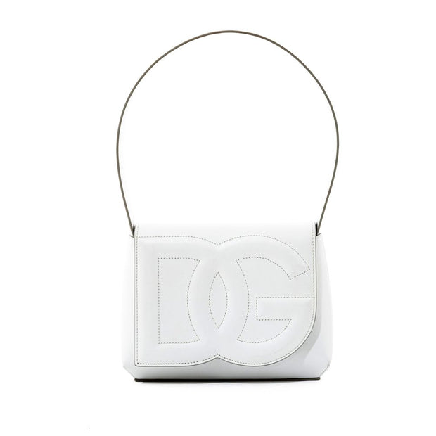 White Leather Handbag Dolce & Gabbana